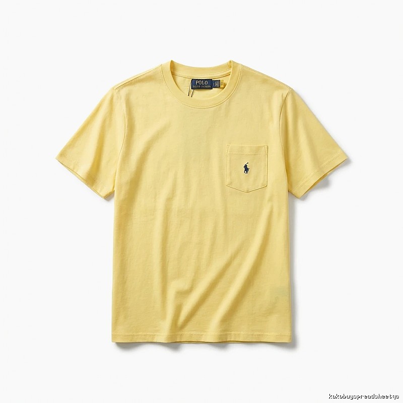 Ralph Lauren Polo-style yellow T-shirt