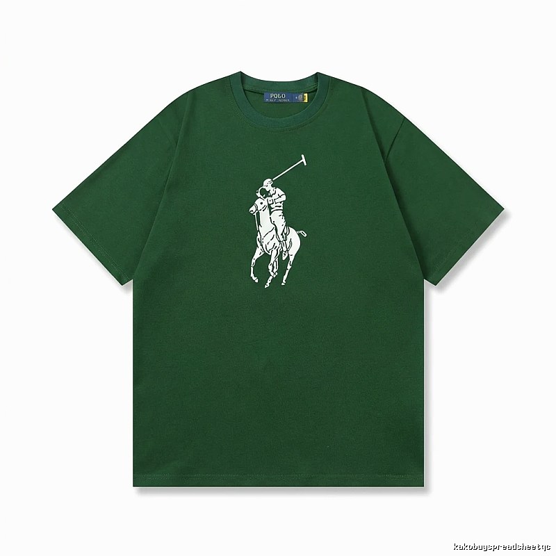 Ralph Lauren Polo vintage-style dark green T-shirt