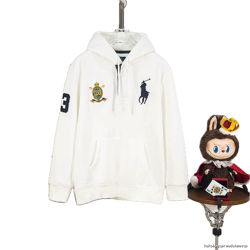 Ralph Lauren Polo Vintage White Sweatshirt