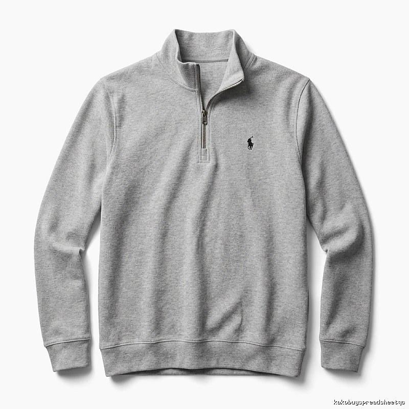 Ralph Lauren series grey trendy brand sweatshirt