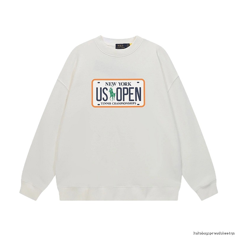 Ralph Lauren US OPEN White Sweatshirt