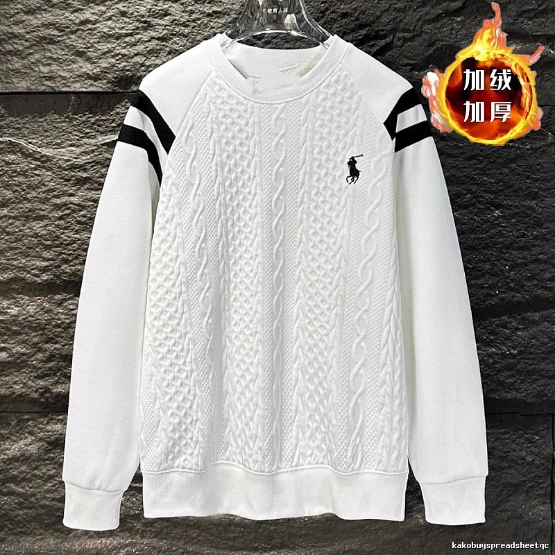 Ralph Lauren's classic white sweater