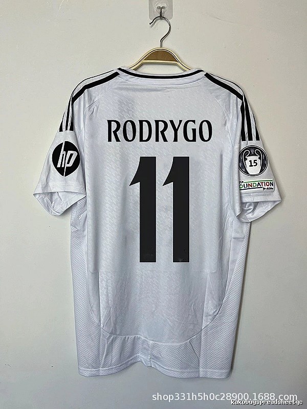 Real Madrid Compact Bellingham #5 soccer jersey White Real Madrid for Smart Casual Looks