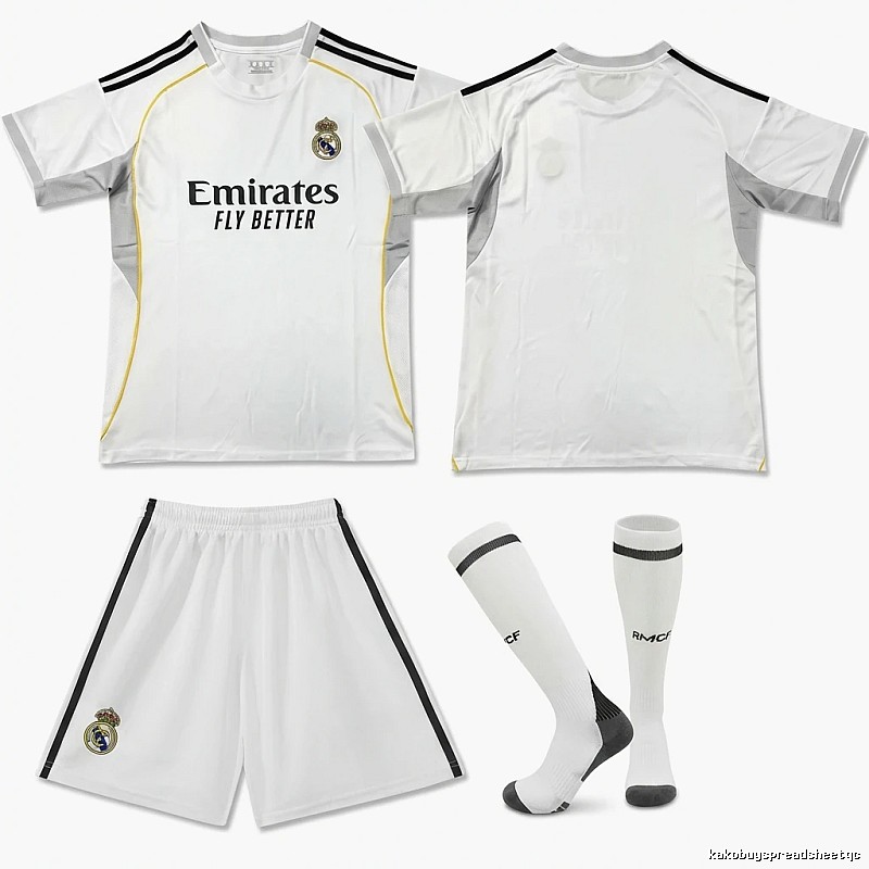 Real Madrid home court sportswear set