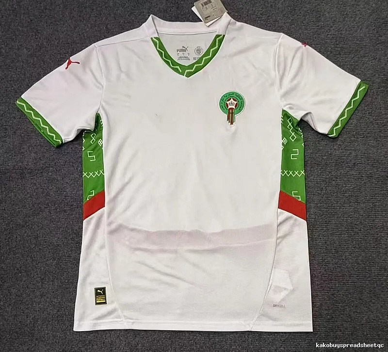 Real Madrid Patterned Home soccer jersey White Football Gold with Polished Detail