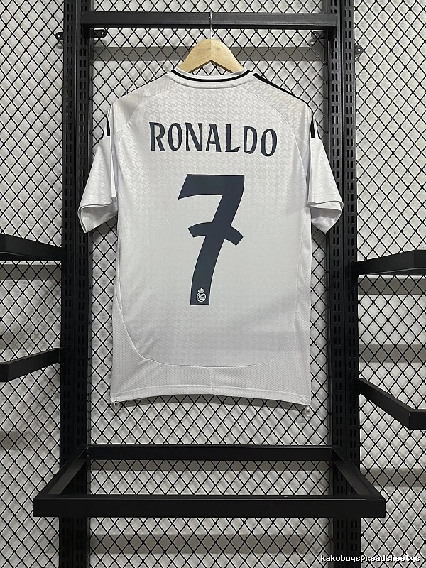 Real Madrid Streetwear Home soccer jersey White Real Madrid with Logo Accent Select Edition
