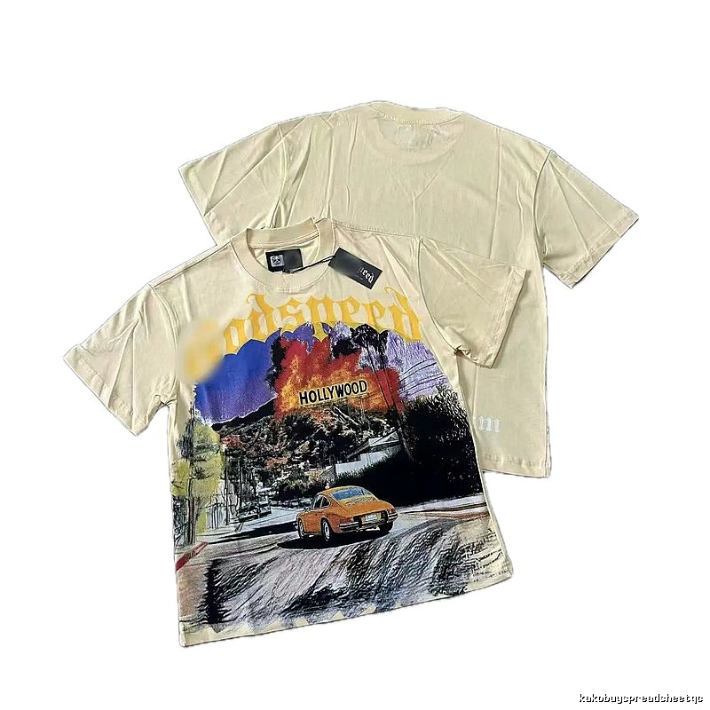REP GODspeed American Vintage Beige Short Sleeve T-Shirt