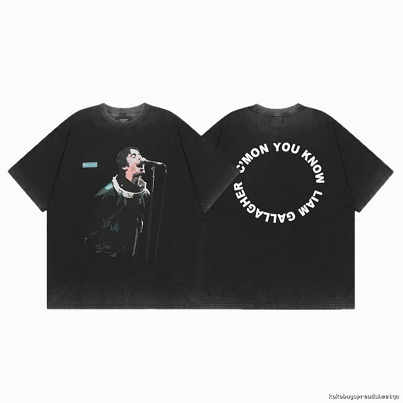 Represent Character Print Vintage Black T-Shirt