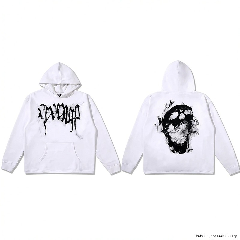 Revenge dark - style white hoodie