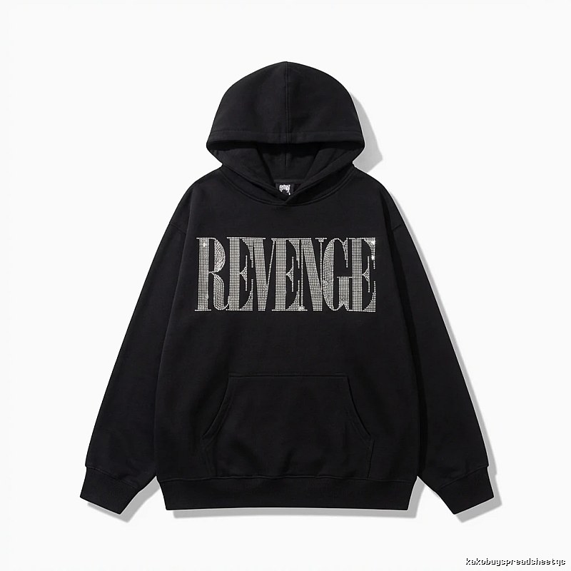 Revenge Letter Wind Black Hoodie