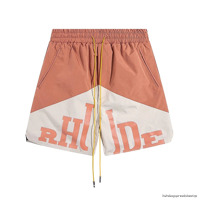 RHUDE Color-blocking Casual Shorts