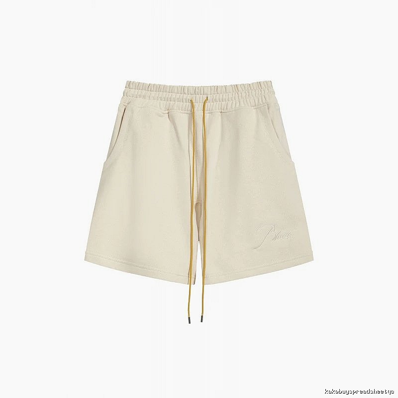 RHUDE's simple and casual style off-white shorts