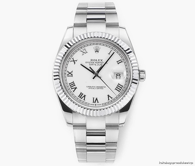 Roman Numeral Dial Datejust Automatic Watch - Rolex Weekend Edit