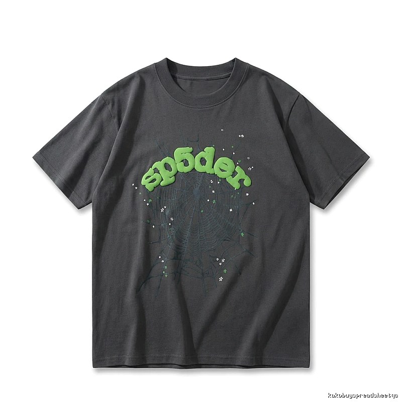 Sp5der Dark Style Black T-shirt