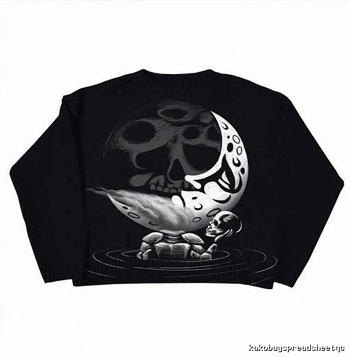 Sport Anime graphic sweater Black Knit Top for Warm Weather