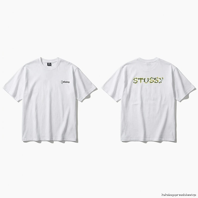 Stussy basic white T-shirt