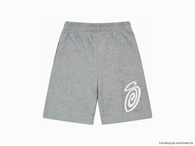 Stussy classic casual gray shorts