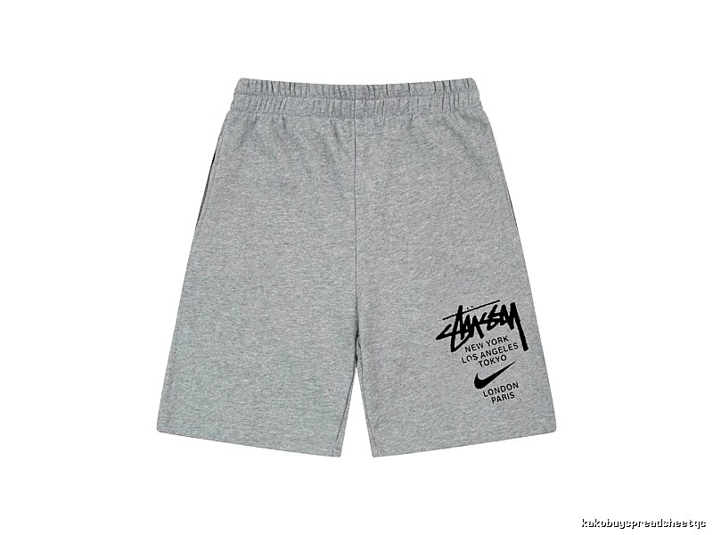 Stussy Co-branded Sporty Grey Shorts