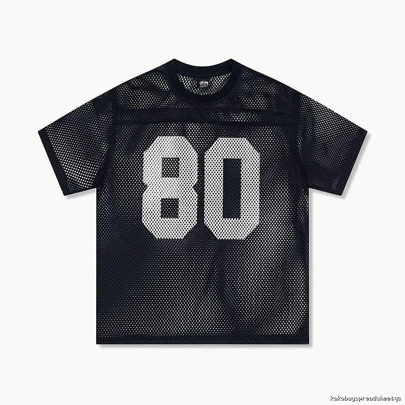 Stussy Digital 80 Sporty Style Black T-shirt