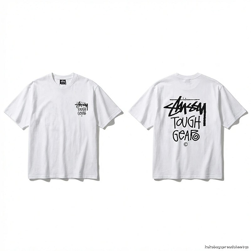 Stussy Graffiti Style White T-shirt