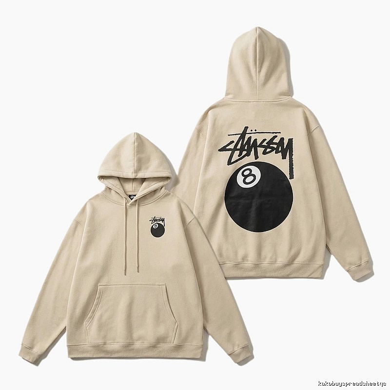 Stussy No.8 Ball Simple Style Hoodie