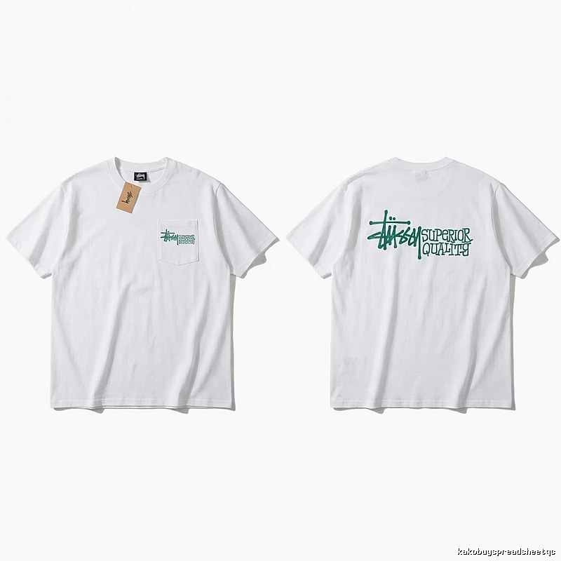 Stussy simple white T-shirt