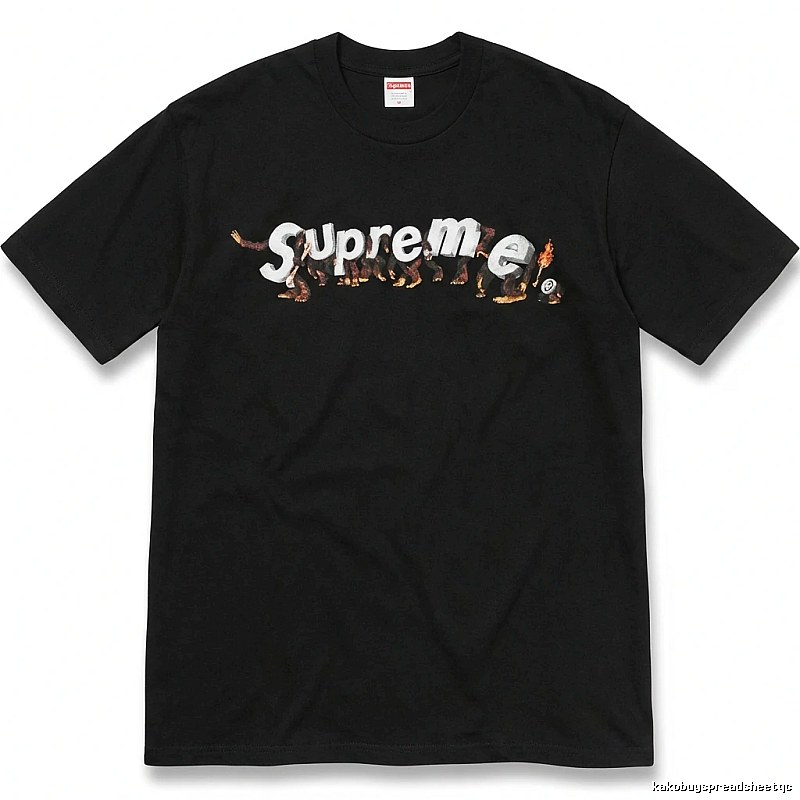 Supreme Ape Series Black T-shirt