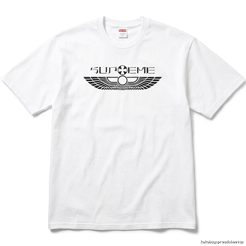 Supreme Wing Wind White T-shirt