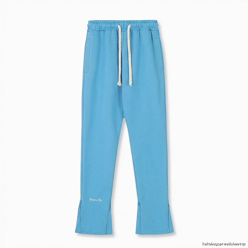 SynaWorld casual style blue sweatpants