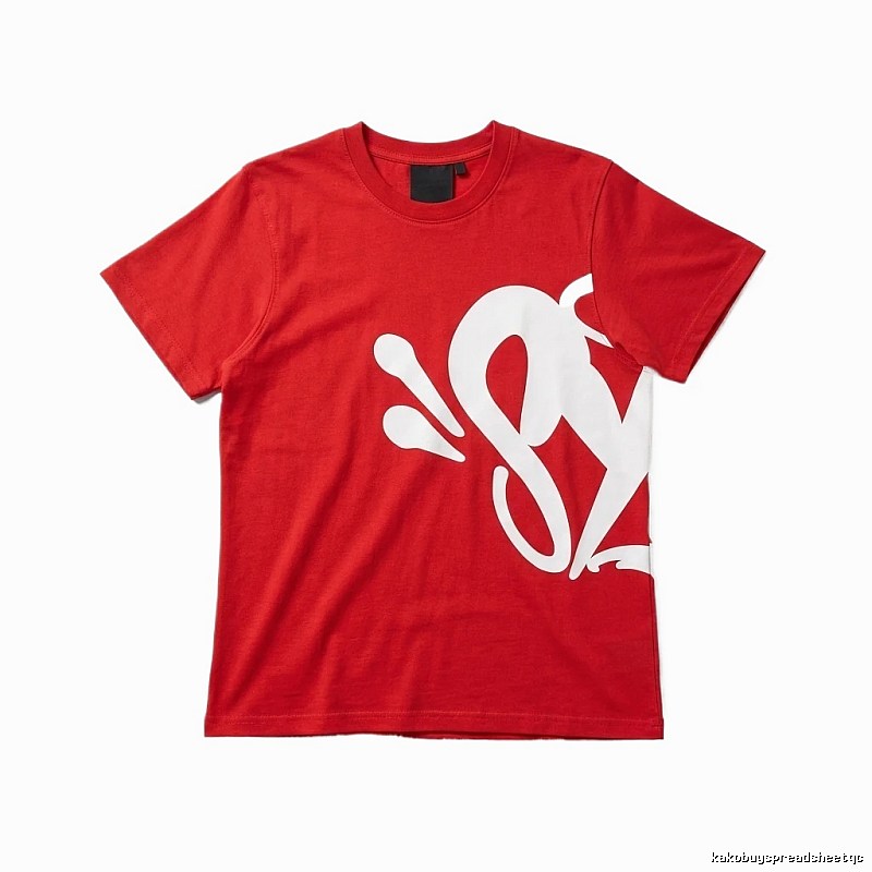 SynaWorld Graffiti-style Red T-shirt
