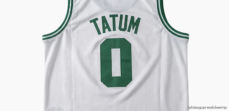 Tatum Series Sporty White Jersey