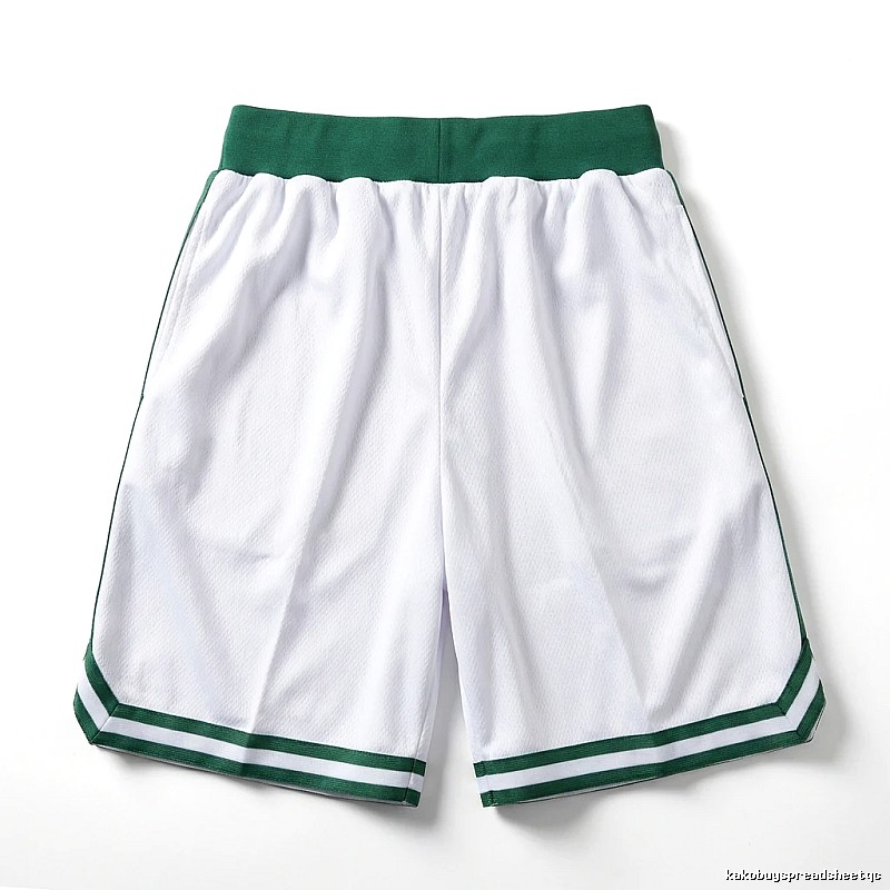 Tatum sporty white-green shorts