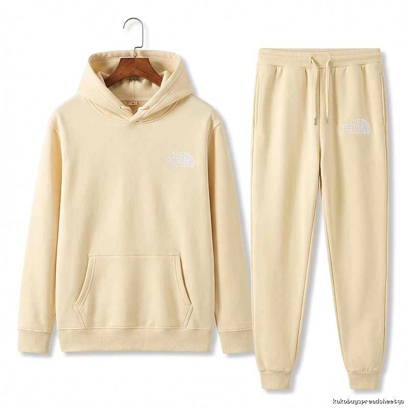 The North Face basic beige series suit