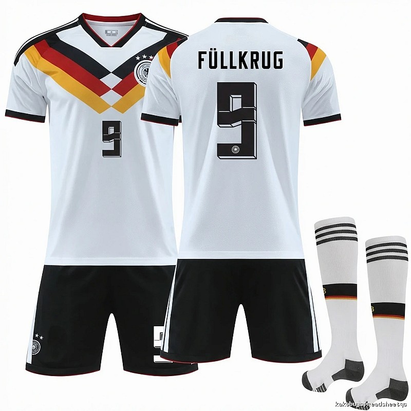 The white jersey of the German team.