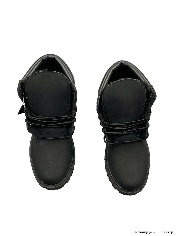 Timberland classic black work boots.