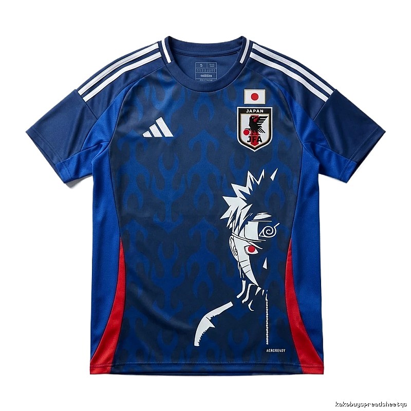 Tokyo Ghoul anime-style blue jersey