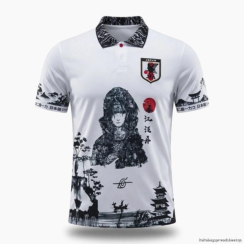 Tokyo Ghoul wind white short-sleeved shirt.