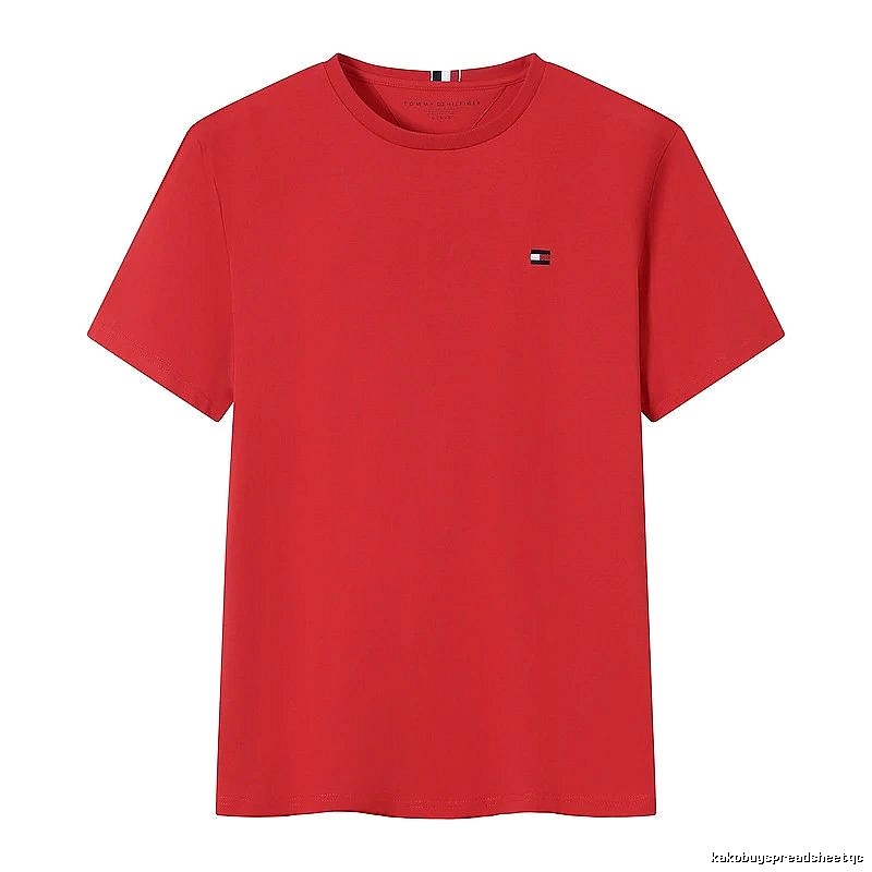 Tommy Hilfiger Red Logo T-Shirt Weekend Wear
