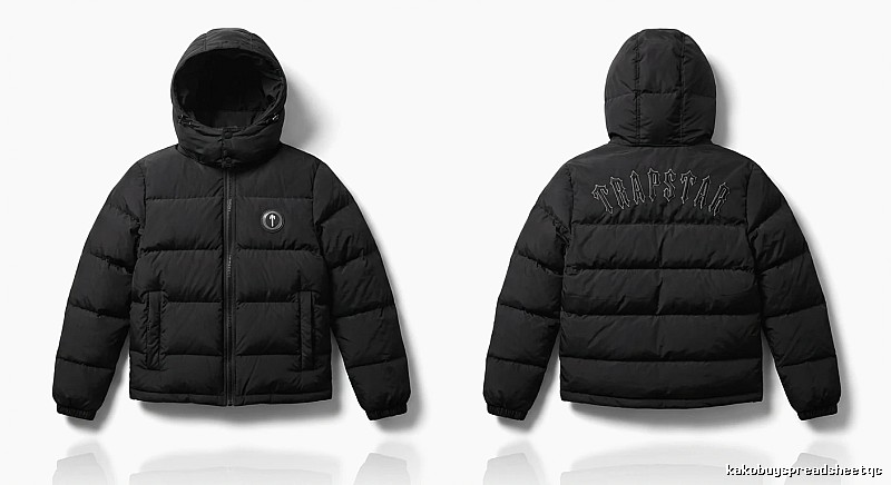 Trapstar Black Trendy and Cool Down Jacket