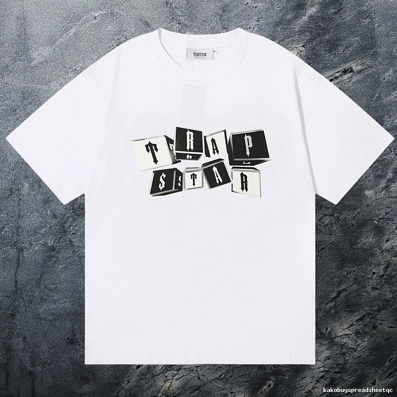 Trapstar Easy Match Keys graphic T-shirt Black White Key for Leisure Wear