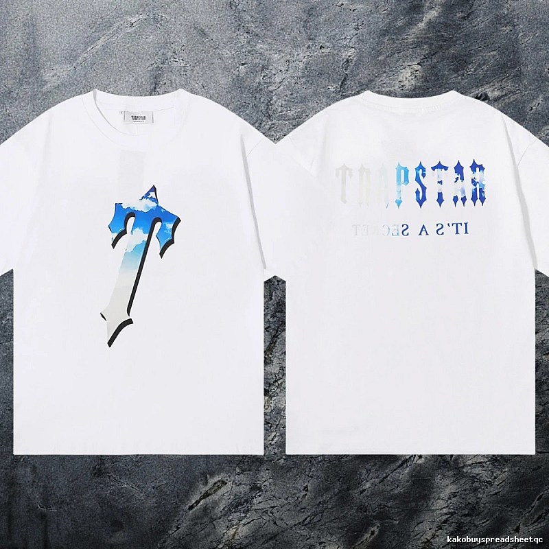 Trapstar Monogram Keys graphic T-shirt Black White Key for Casual Outfits