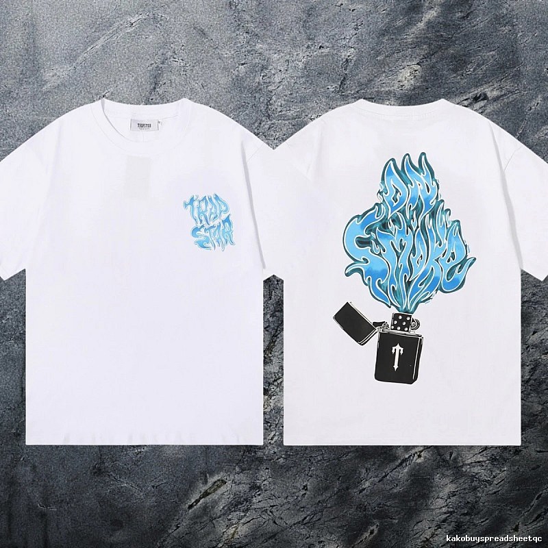 Trapstar Sport Keys graphic T-shirt Black White Key for Warm Weather