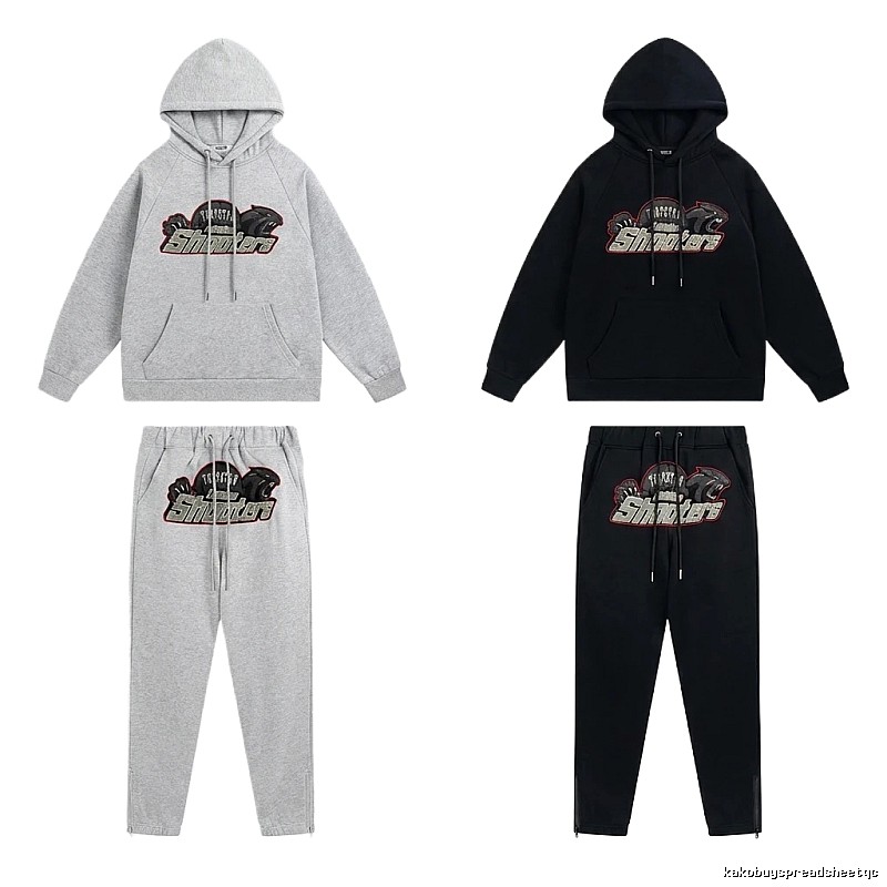 Trapstar sporty grey/black suit set