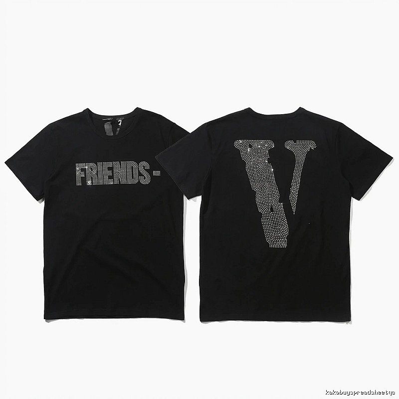 Vlone Friends Trendy and Cool Black T-shirt