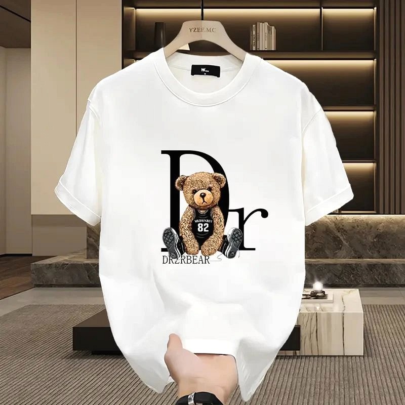 Dior Bear Graphic White T-Shirt Review: Four QC Frames Read Against One Spreadsheet Row