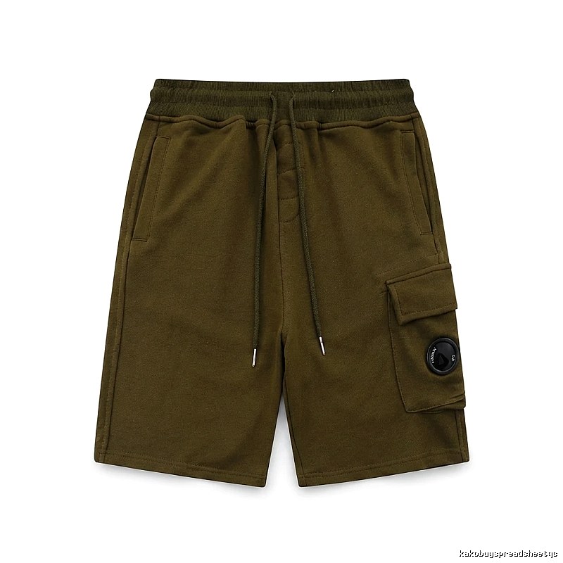 C.P. Company olive work-style shorts