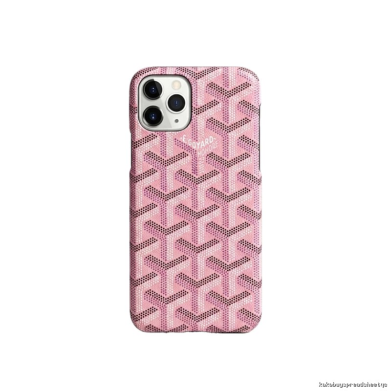 Goya pink iPhone trendy brand case