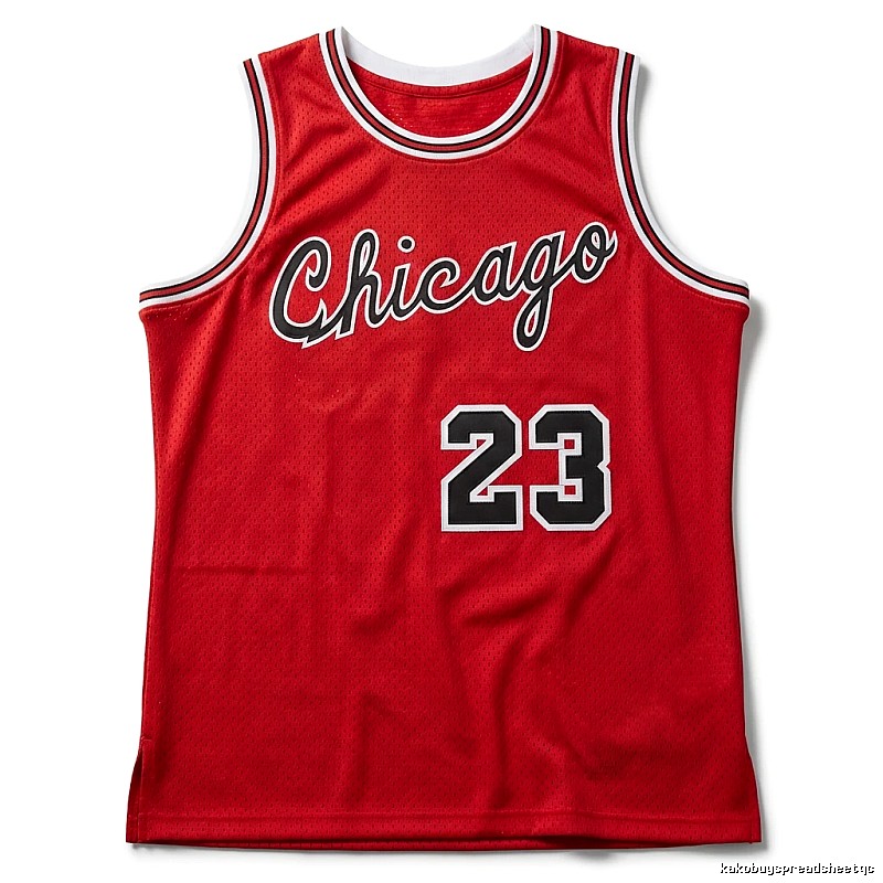 Michael Jordan retro red jersey